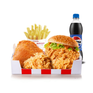ZINGER BOX MEAL (D)